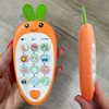 Baby Cell Phone Toy with Early Education & Music, Learning Educational Fake Phone for Kids, Sensory Toys for Toddlers Kids 5