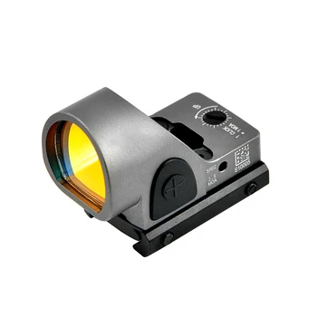 SRO Mini RMR Red Dot Sight Collimator Rifle Reflex Sight Scope fit 20mm Weaver Rail For Airsoft Hunting Rifle 4