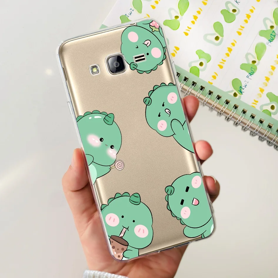 Clear Flower Design Soft TPU Silicone Phone Case