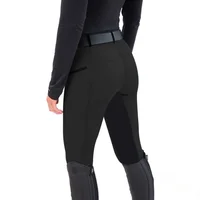 Women's leggings Elastic pants Fashion casual zipper leggings equestrian pants Horse Riding 2