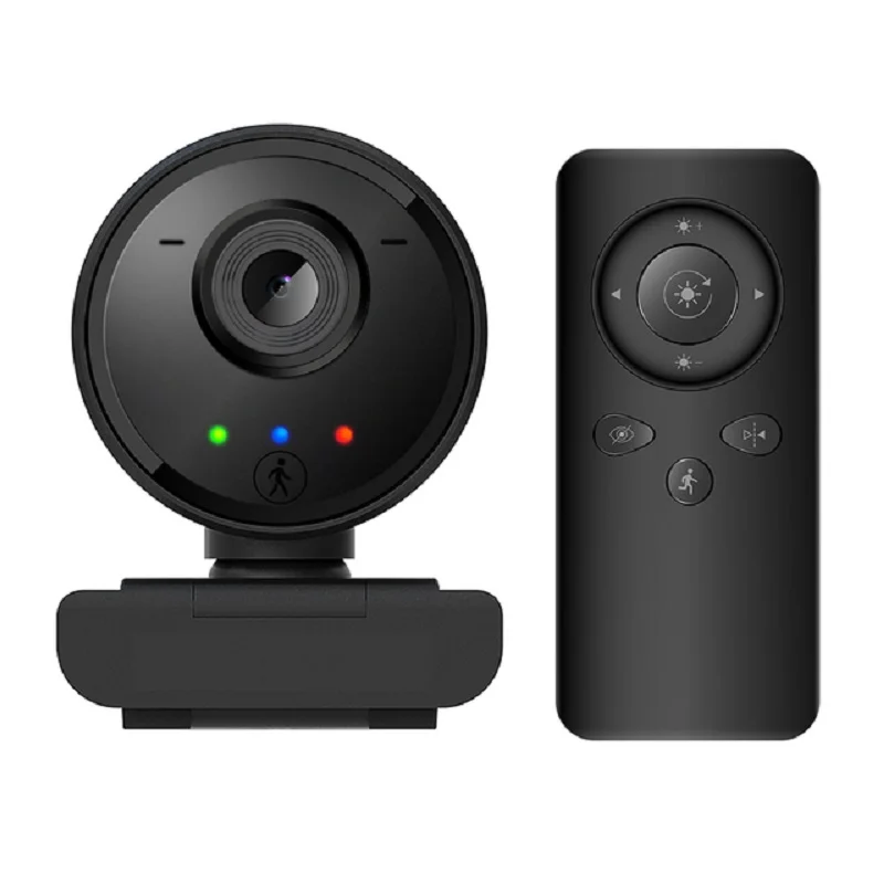 AI Humanoid Auto Tracking Webcam 1080P HD With Super WDR Remote Controllable Smart USB Camera