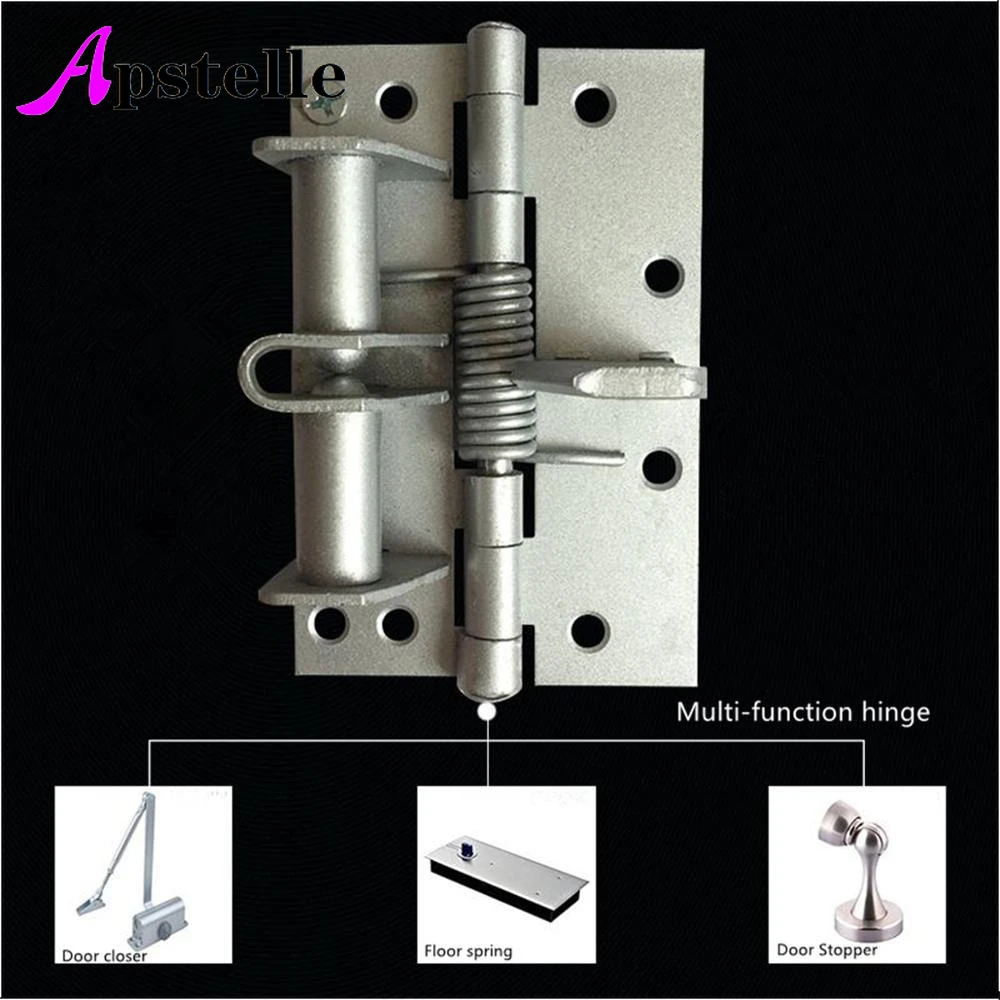 Apstelle Positioning Hinge Spring Self-aligning Hinge Automatic Closing Door Multi-function Screen Door Wooden