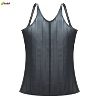 Women Latex Waist Trainer Women Binders Shapers Modeling Strap Corset Colombian Girdles Body Shapewear Faja Shape Sport Vest 5