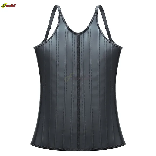 Women Latex Waist Trainer Women Binders Shapers Modeling Strap Corset Colombian Girdles Body Shapewear Faja Shape Sport Vest 5