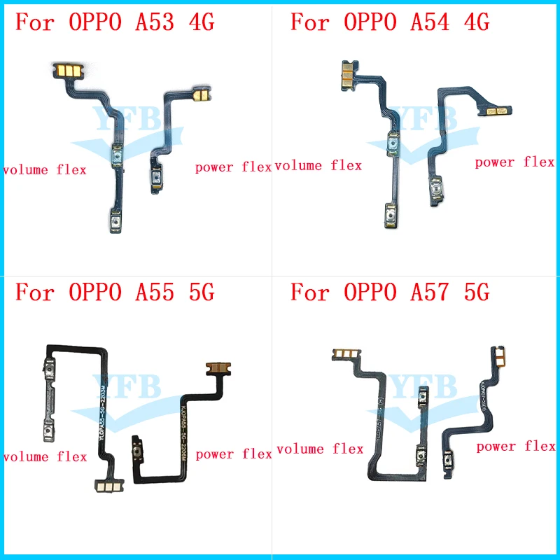 For-OPPO-A52-A53-A54-A55-A57-4G-5G-Power-On-Off-Volume-Switch-Side ...