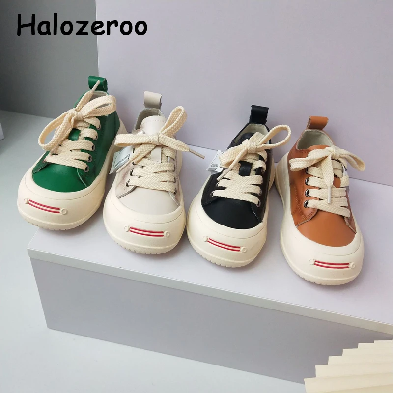 

Kids Sport Sneakers Baby Girls Genuine Leather Brand Shoes Children Chunky Sneakers Boys Casual Sneakers Trainers New For Autumn