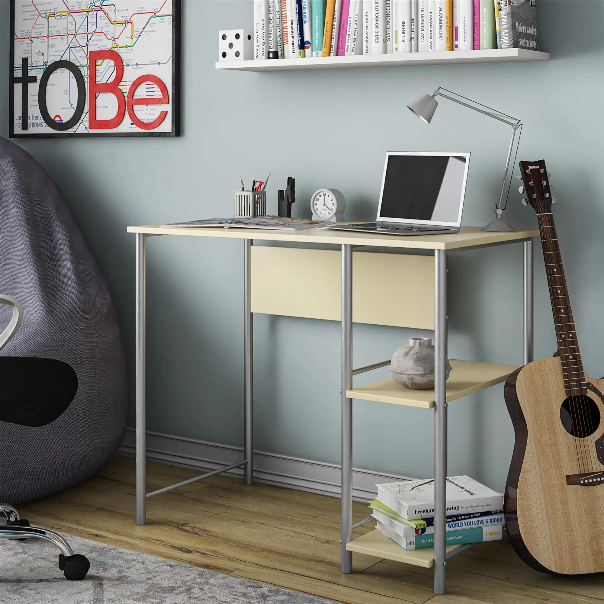 Basic metal on sale student computer desk
