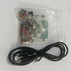 Wireless FM Audio Transmitter with USB - C Power and Microphone Functionality (DIY KITS)