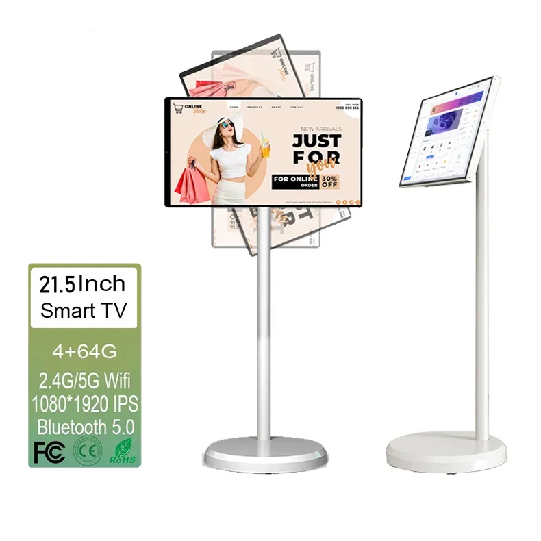 21.5 Inch Oled Smart Tv Rollable Tv Lcd Smart Televisor 4K Televisores Inteligentes Full Hd
