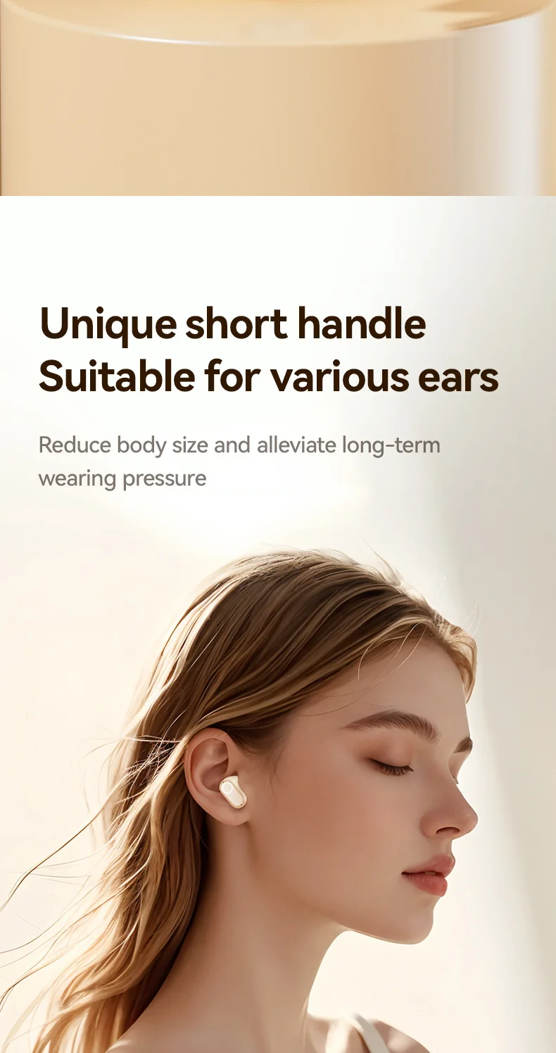 The new wireless Bluetooth headphones M89 mini short-handled creative in-ear spo