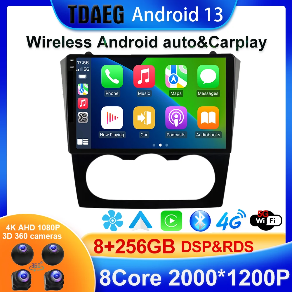 

BT5.0 8+256G Android 13 For Nissan Altima Teana 2008 2009 2010 2011 2012 J32 L32 Car Radio Multimedia Player Navigation GPS