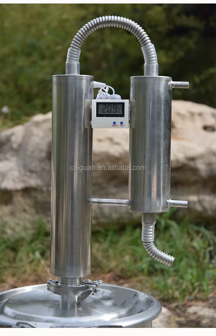Description Picture 4 of itemPopular Alcohol Distiller Wine Making Kit Water Distiller Moonshine Still Home Brewing Equipment 60 L