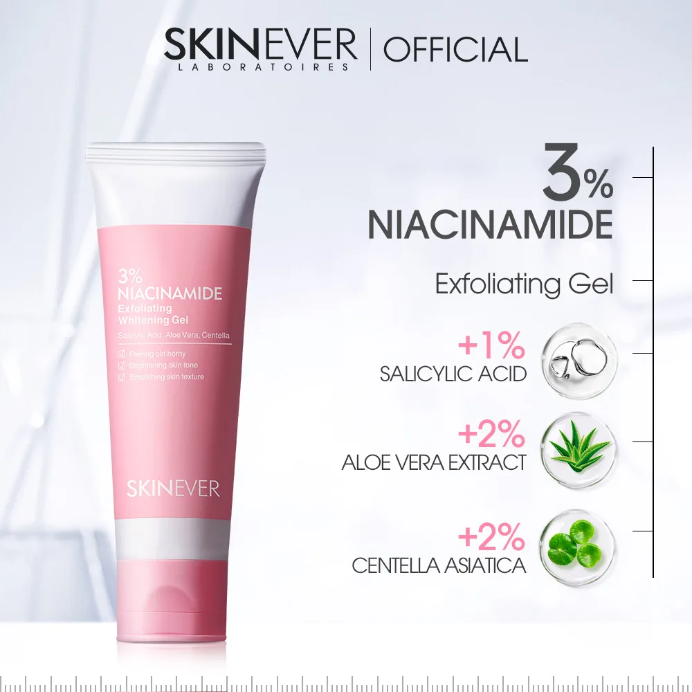 Niacinamide Facial Cleanser Exfoliator Deep Cleansing Moisturizing Nourishing Shrink Pores Oil-Control Brightening Skin Care 3