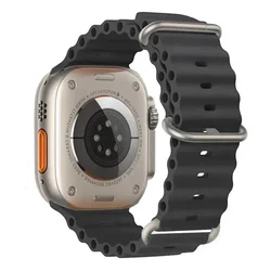 Ocean - Inspired Strap for Apple Watch Bands - Premium Bracelet Collection (19 coast gray)