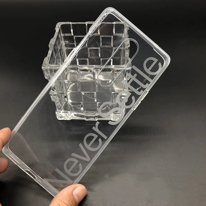Ultra-Thin Transparent Shockproof Rubber Case