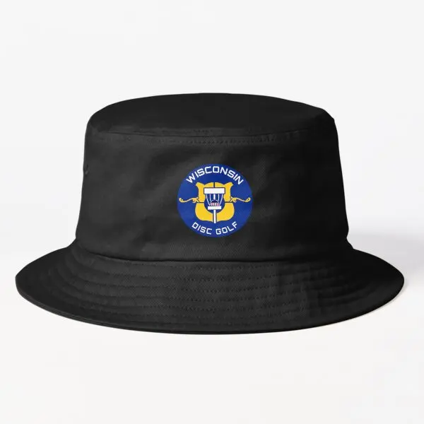 

Wisconsin Disc Golf Bucket Hat Bucket Hat Hip Hop Sport Mens Summer Spring Fashion Boys Casual Fishermen Caps Fish Cheapu Sun