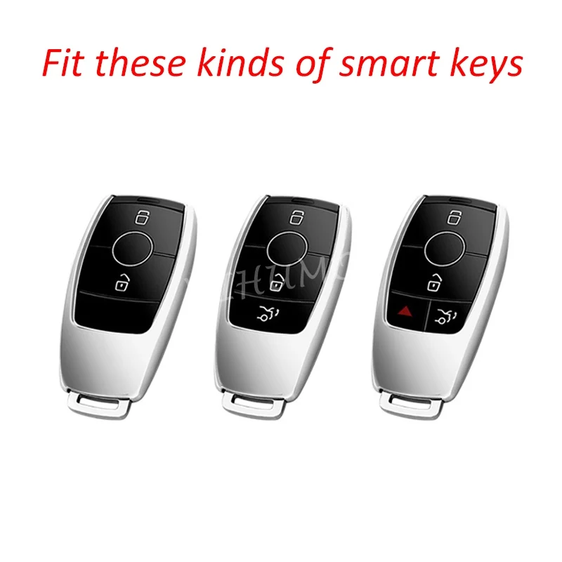 Black/Clear Transparent Car Key Fob Case Cover