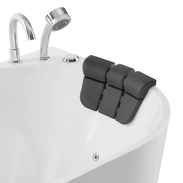 Luxury Oval Indoor SPA Massage Modern Corner Whirlpool Bathtub Hydromassage Water Jet Acrylic Soaking Bath Tub Freestanding