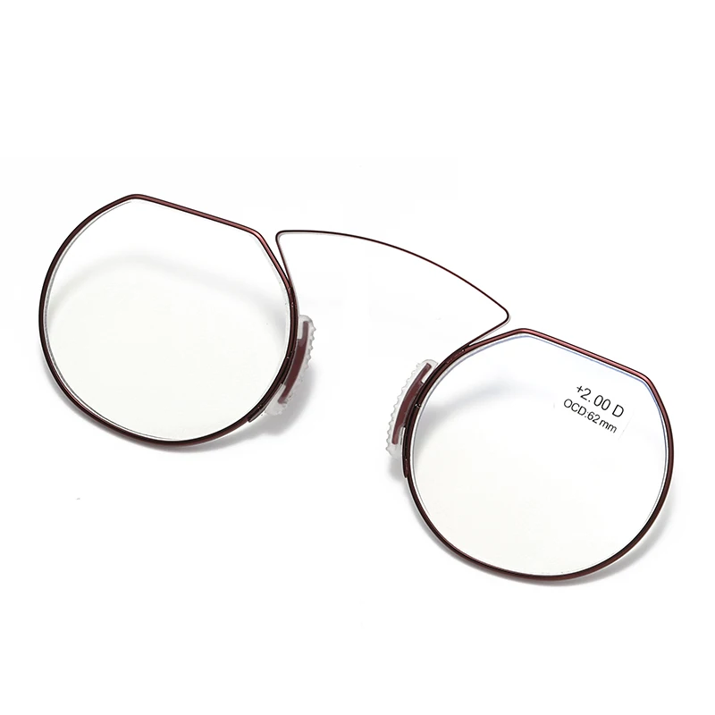 Mobile Partner New Style Mini Nose Clip Reading Glasses with card holder 3