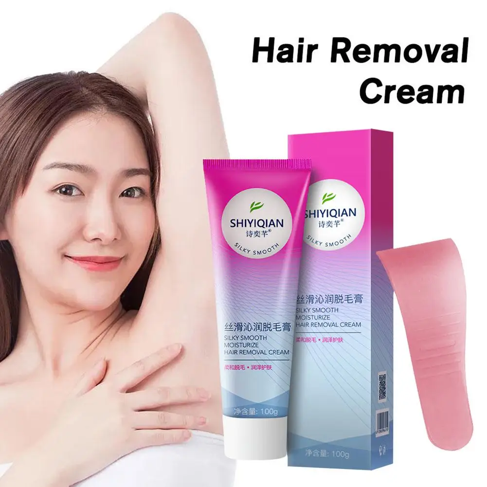 

100g Fast Hair Removal Cream Painless Inhibitor Arm Armpit Legs Permanent Depilatory for Men Women Beauty Care X1G2