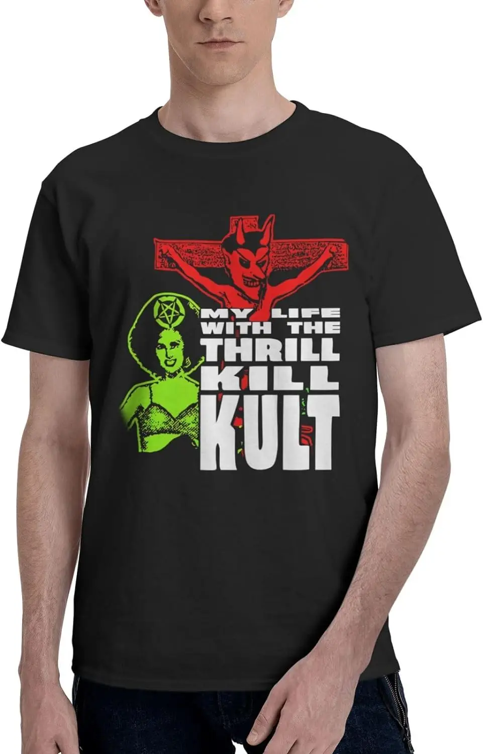 

Novelty Mens T-Shirts Short Sleeve Tee Tops Stretch-Cotton Tees Shirts