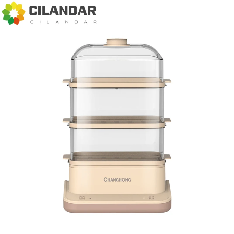 New Changhong electric steamer fully automatic household integrated multifunctional three-layer electric steam pot,household steamer