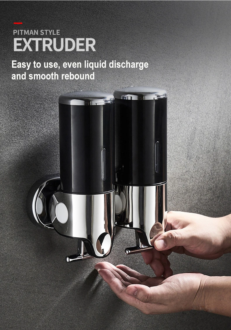 Description Picture 6 of itemManual Liquid Soap Dispensers 500ML Shower Gel Washing Lotion Hand Sanitizer Container for Home Kitchen Bathroom Accessories