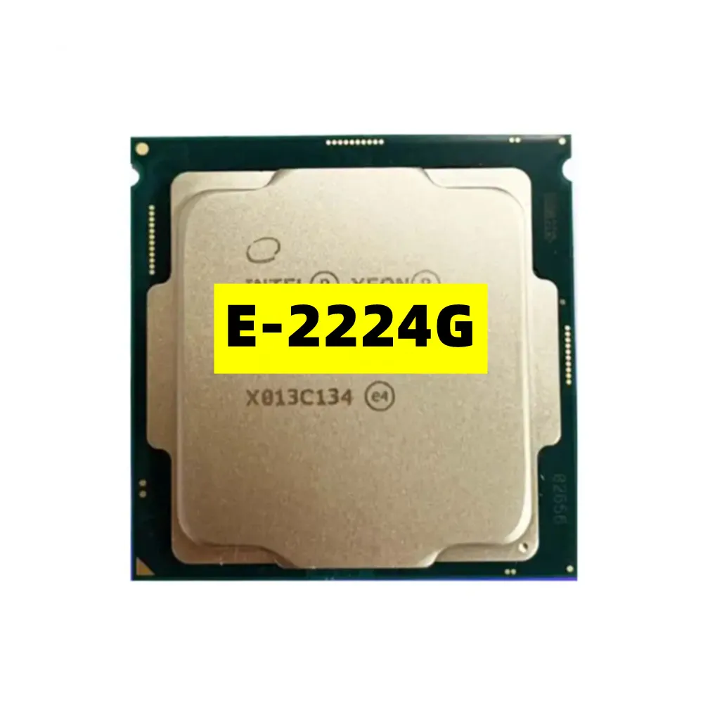 

Xeon Processor E-2224G E2224G CPU 3.5GHz 8MB 71W 4 Cores 4 Thread processor LGA1151 for server motherboard C240