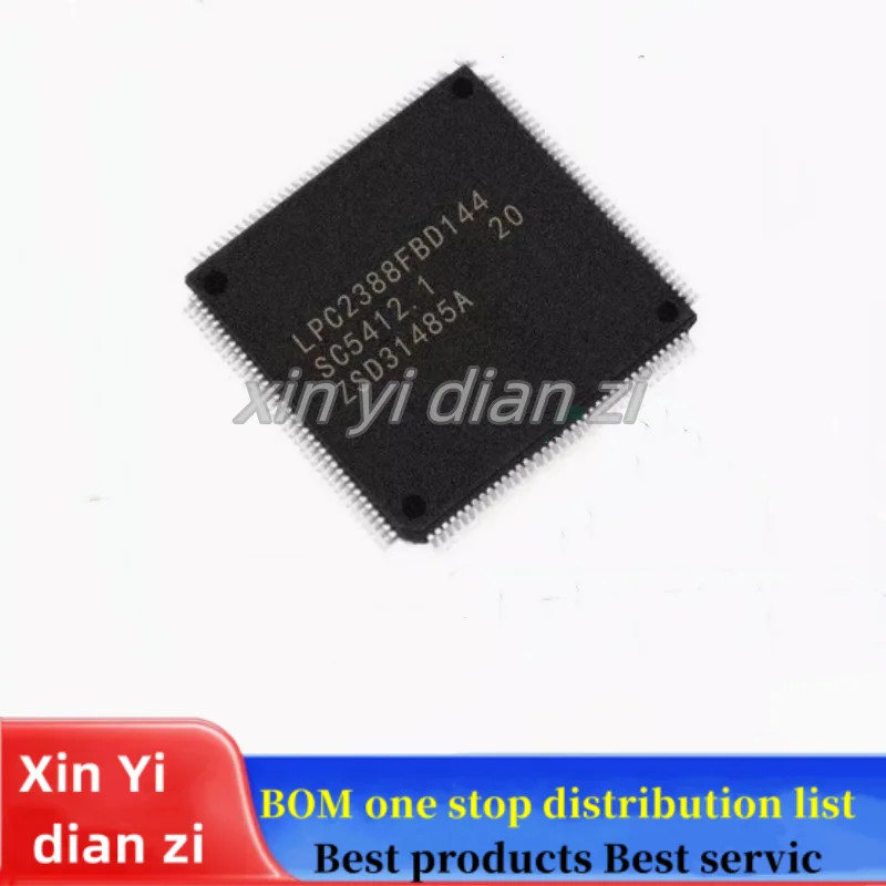 

1pcs/lot LPC2388FBD144 LPC2388 QFP-144 microcontroller ic chips in stock