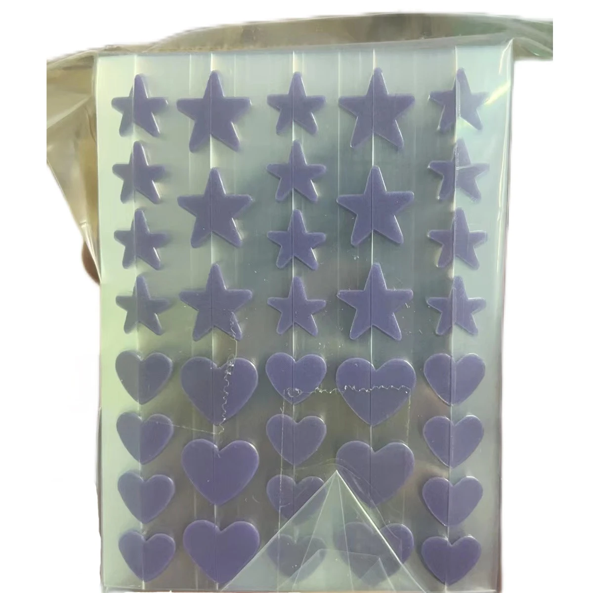 

18 Counts Stars & 18 Counts Heart Shaped Acne/Pimple Patches-1000 pieces