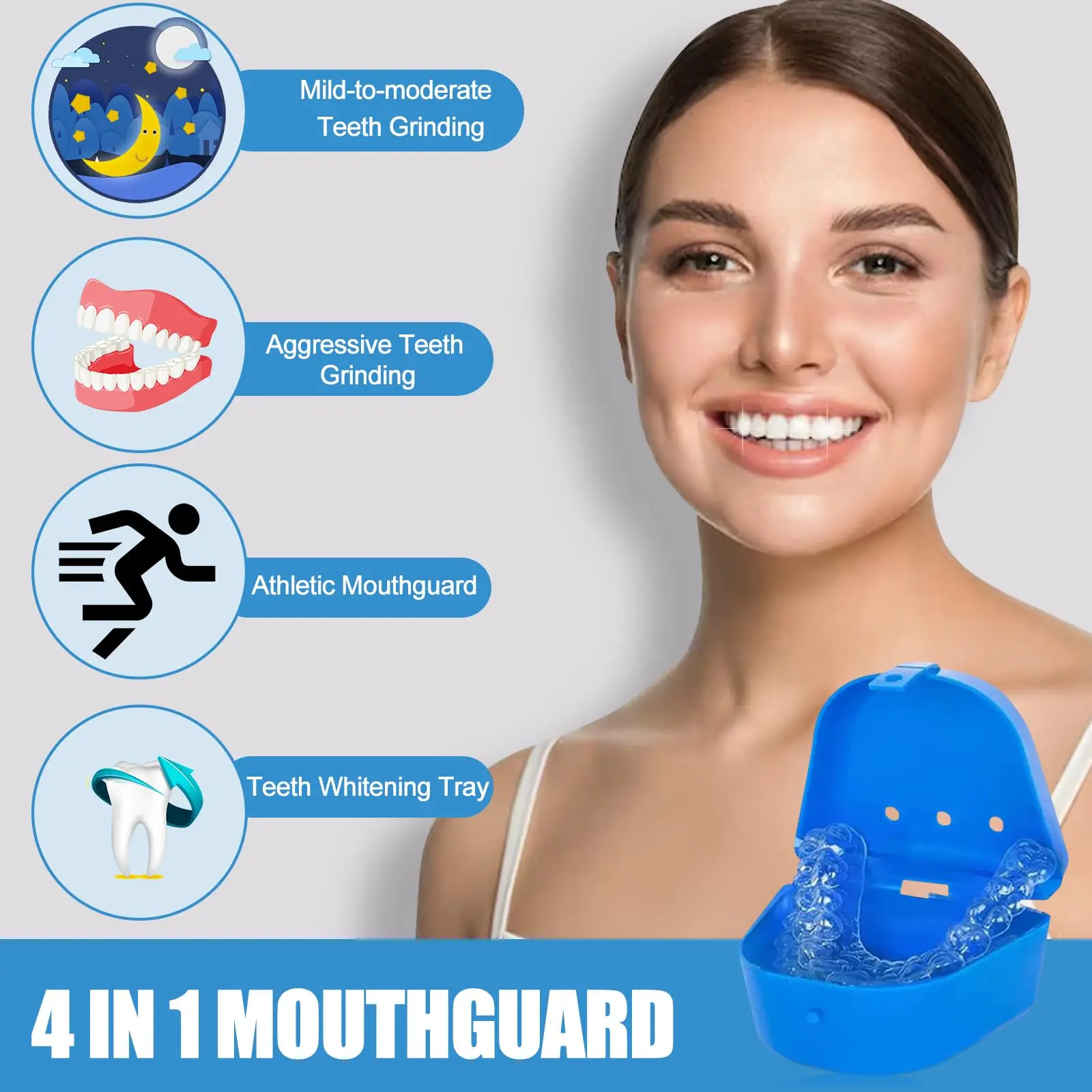 Bright Guard 2.0 - Dispositivo Di Protezione Per La Bocca Regolabile - Foto 7