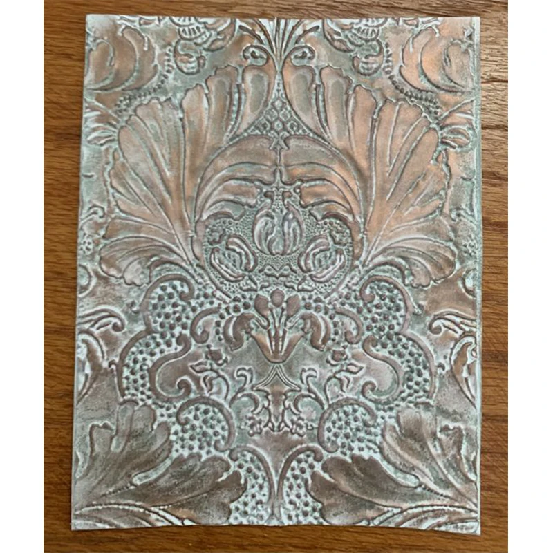 3d Texture Gradient-Embossed Folder-Damascus Clipbook Card Making Decorative Supplies