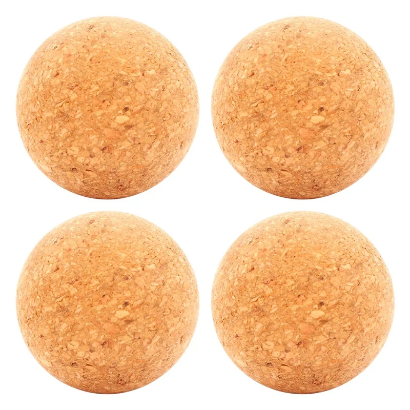 4 Pieces Wine Cork Ball Stopper Wine Cork Stopper Wooden Cork Ball For