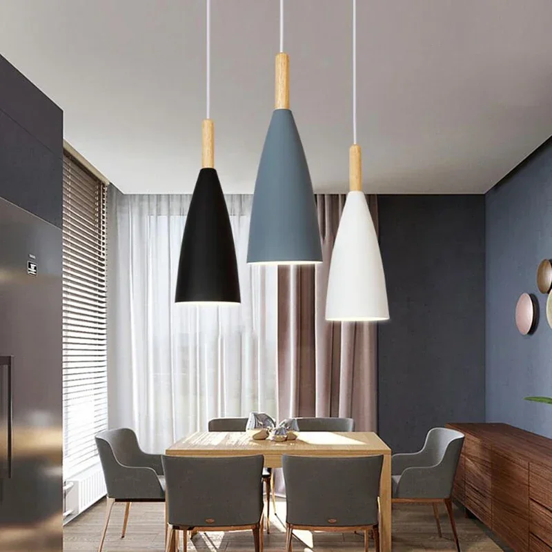 

Минималистичная подвесная люстра в скандинавском стиле, лампа для гостиной, прикроватного столика, ресторана, лофта, бара, фона для отеля, комнатный декор, висячая лампа