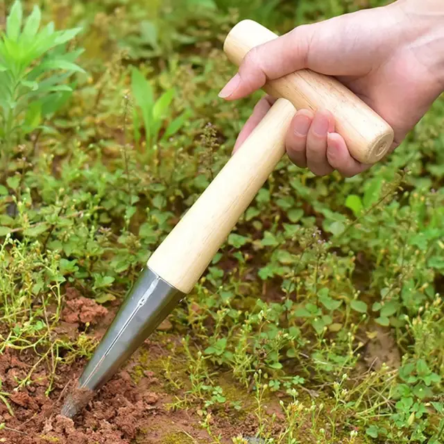 Kerti Transzplanter Kézi Cső Ültetési Gép Zöldségültetvény Virágátültetési Vetőmag Lyukasztó Szerszámok - Image 4