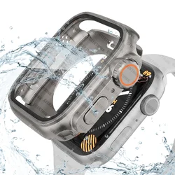 Durable Hard PC Bumper Screen Protector Case - 46mm series10 11 (Waterproof Titanium)