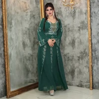 Abayas For Women Dubai Luxury 2025 African Muslim Fashion Dress Caftan Marocain Evening Party Dresses Kimono Robe Djellaba Femme