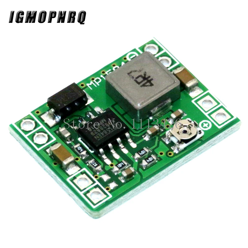 5Pcs Ultra-Piccola Dimensione Dc-Dc Passo Imbottiture Modulo Di Alimentazione 3A Regolabile Buck Converter Per Sostituire Lm2596