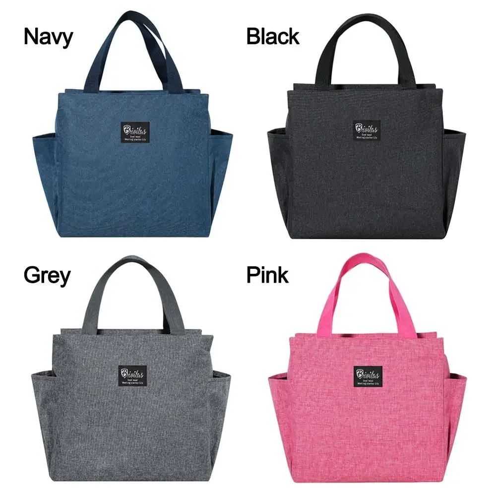 Multifunctional Zipper Thermal Lunch Bags For Women Large Capacity Waterproof Portable Cooler Bag Box Insulated Picnic Food Bag