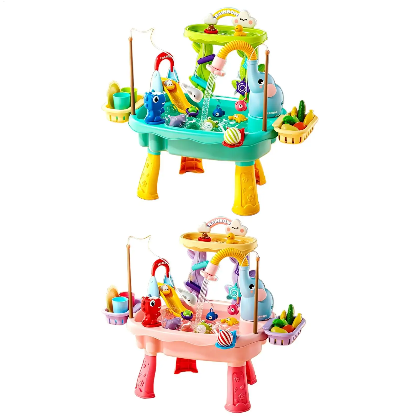 Elektrische Tischpumpe für Kinder, Sand und Wasser mit Wasserhahn/Spielzeuglebensmittelzubehör/Angelküchenspielzeug_voghion.com