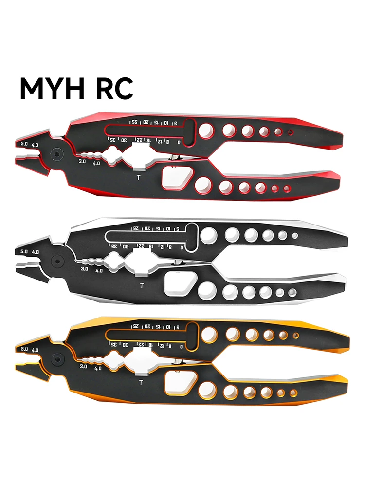 MYHRC Fernbedienung Auto Montage Werkzeug Ganzmetall Multifunktions RC Stoßdämpfende Werkzeug Zange Kugelzange Werkzeug