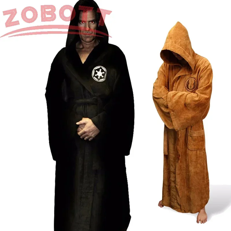 Costume de Cosplay du Film Jedi Knight Pyjama pour Amoureux d'Hiver Peignoir Kigurumi Glutnel V&ecirc;tements Unisexe pour Adultes