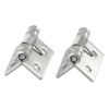 2pcs/set Self Closing Springs Door Hinge Stainless Steel Hardware 1/1.5/2 Inch For Windoww Cabinets Jewelry Box