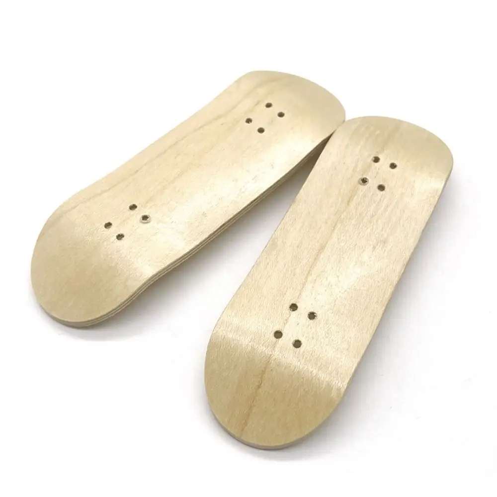 1Pcs 내구성 있는 메이플 핑거보드 데크 5겹 나무 핑거 스케이트보드 부품 미니 30mm 핑거보드 액세서리
