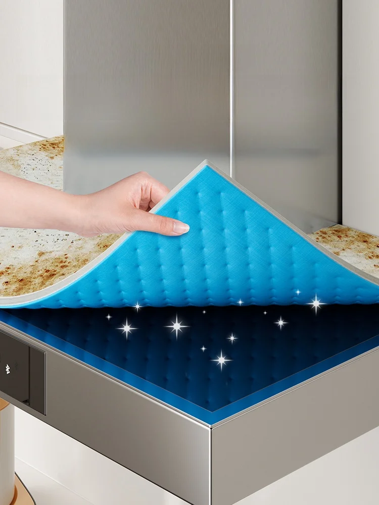 흡수 면조직 주방용 오일 필터 흡수 면조직 오일 필터 방오일 보호 필름 방오일..