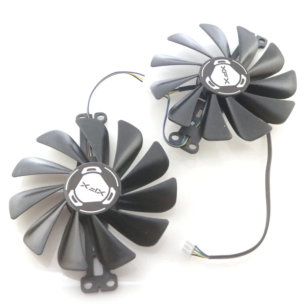 Fan 12 12V 0.45A 95Mm 105Mm Vga Fan Per Xfx Rx6600 6600Xt Speedster Scheda Grafica Ventola Di Raffreddamento 4Pin