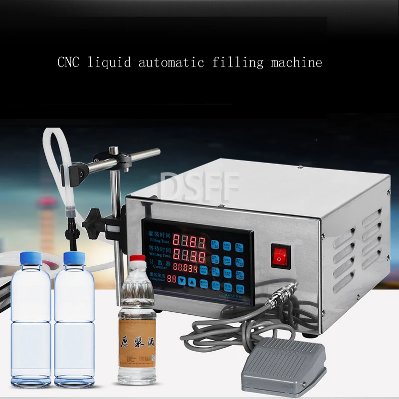 Automatic Desktop Cnc Beverage Oil Filling Machine Milk Washing Detergent Filling Equipment