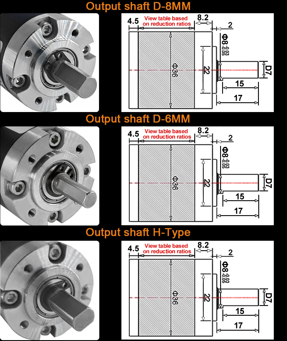 36mm 유성 기어 감속기 고토크 36GP 36ZY 31ZY 520 3530 555 3630 775 모터 모델 자동차 모델 로봇 DIY용