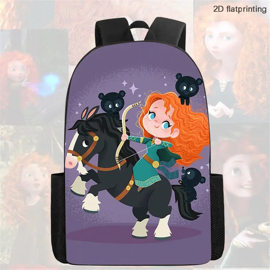 Mochila School Backpack For Child, Cartoon Brave School Bags For Girls Boys,Large Capacity Child Backpack For Aaged 5-10 1