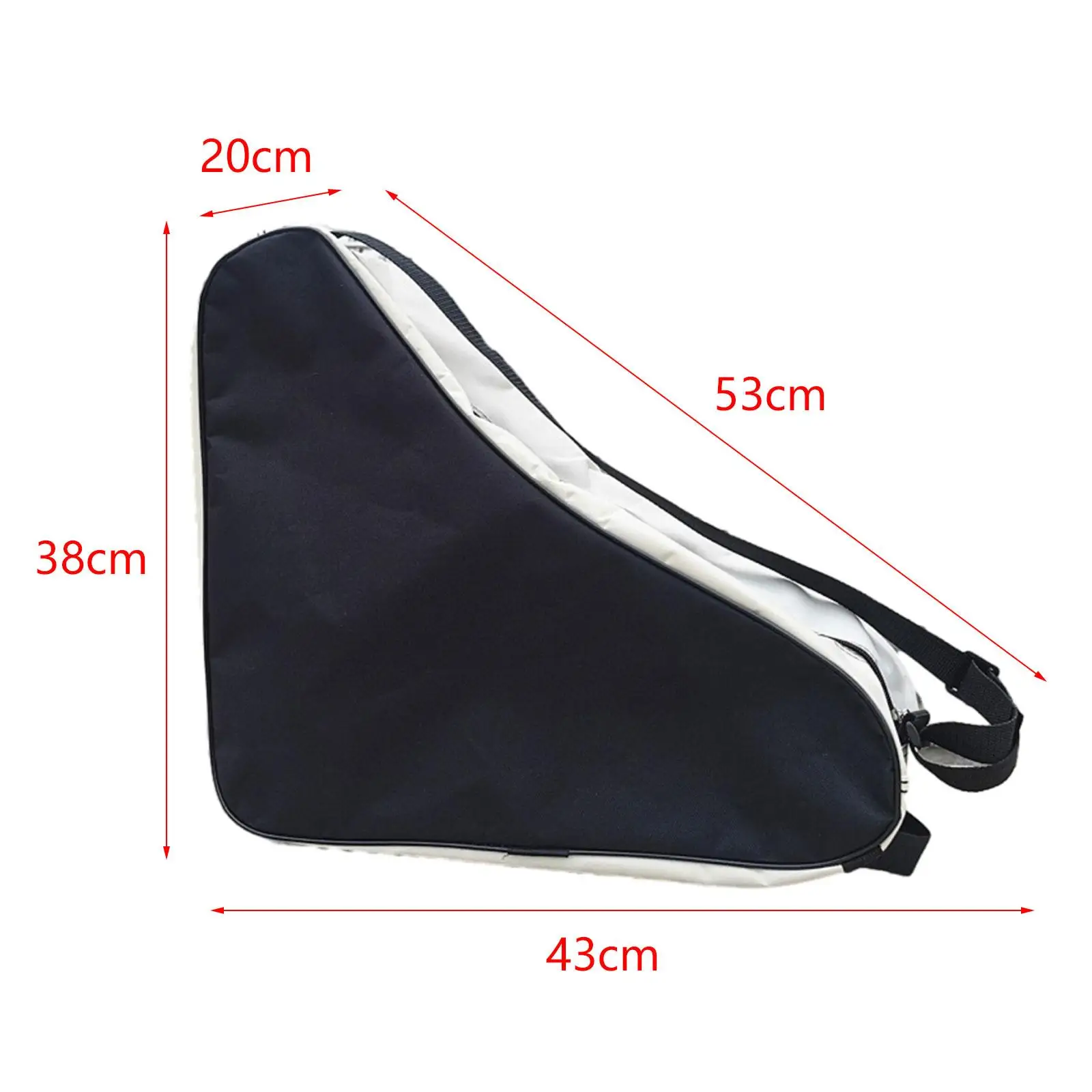 Roller Skate Bag Skate Carry Bag Oxford Cloth Ice Skate Bag Skating Shoes Bag for Figure Skates Roller Skating for Boys Girls